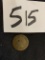 1863 Napoleon III Empereur 10 Centimes foreign antique coin