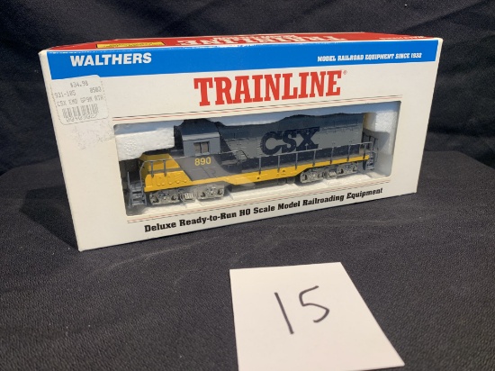 Walthers Trainline Csx Locomotive Gp9m 931-105 New In Box!