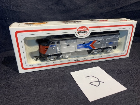 F2 Loco 8 Wheel Drive Pick Up Amtrak 103 No 6806 Model Power Train