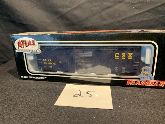 C S X Atlas Model Railroad Co. Inc. Ho Scale #921 Acf 50' 6" Box Car Csx Road #136016