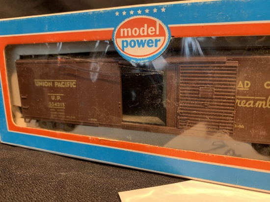 Union Pacific Model Power Box Car Nos Ho Scale Model Train