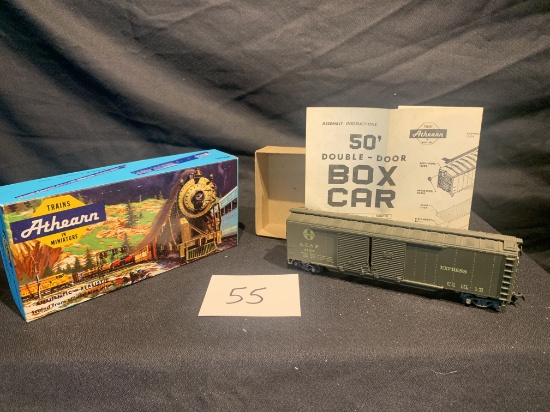 Vintage Athearn Ho Scale Model Train 50 Ft Express Box Sante Fe New In Box