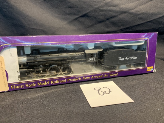 Vintage Rio Grande 4-6-4 Pac Pacific-premier Denver & Rio Grande Western Ho Scale Locomotive