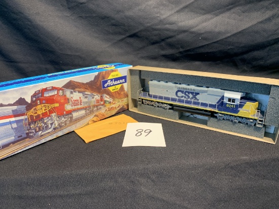 Csx Athearn Locomotive Ho Scale Sd40-2 Pwr Nos Model Train