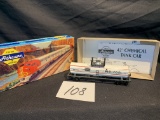 Aeron Chemical Tank Car Athearn Ho Scale
