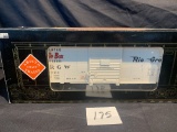Aristo Craft Trains Art-46002 Drgw Rio Grande #60024 Steel Box Car #1 Gauge Excellent To Mint Condit