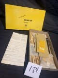 California Model Co. Kit 502a Ho Passenger Depot With Orange Walls Building New Old Stock In Origina