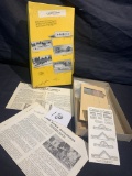 California Model Co. Kit 573 Ho Old Town Business Block W 2 Different Buildings New Old Stock In Ori