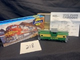 Reading Green Wide Vision Caboose Athearn Ho Scale In Original Box