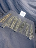 Lot Of Atlas Ho Brass Model Train Custom Line Turnouts