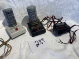 Pair Of American Flyer Air Chime Whistles Vintage Train Accessories