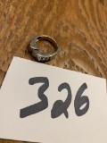 Sterling marked .925 Art Deco Ring 6 grams