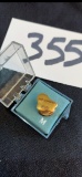 Dow Corning 1958 TEN YEAR AWARD GOLD PIN awarded to L.A. Haluska weighs 3 grams