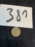 1858 LARGE LETTERS One Cent coin very good condition