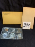 1963 US TREASURY Department PHILADELPHIA MINT COIN SET Silver Half Quarter Dime Nickel Penny