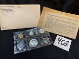 1965 SPECIAL MINT SET US TREASURY DEPARTMENT Mint COIN SET