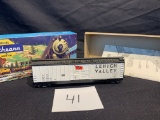 Lehigh Valley Athearn Vintage Ho Scale Model Train Box Car Nos