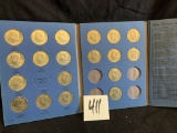book of 19 John F. Kennedy Half Dollars including 1964 through 1979