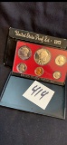 1973 UNITED STATES PROOF SET Silver dollar S mint