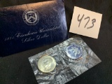 1971 Eisenhower Uncirculated Silver Dollar S Mint