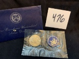 1971 Eisenhower Uncirculated Silver Dollar S Mint