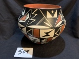 A. Concho Acoma vintage Pueblo Pottery very cool piece!