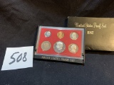 1982 United States Proof Set MINT COINS Half Dollar Quarter Nickel Dime Penny
