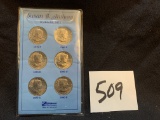 Complete 2-year Uncirculated Set of Susan B. Anthony US Dollar $1 Coins 1979-80 P.D.S