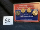 2003 Uncirculated KENNEDY & SACAGAWEA Special Edition Collector's Edition COIN SET