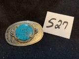 belt buckle with Turquoise