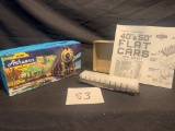 Vintage Athearn Ho Scale Model Train 40 Ft Flat Southern Pacific New In Box Car
