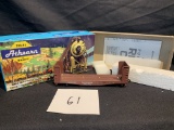 Vintage Athearn Pulpwood Car Southern Pacific Ho Scale Model Train Nos