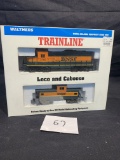 Walthers Trainline Bnsf Locomotive And Caboose 2760 Nos Ho Scale
