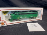 Burlington Northern 2828 Ho Scale Model Power Locomotive Hs