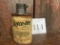 Antique Rare Boyce-ite 4 Fluid Oz Removes That Knock 1920s Advertising Tin