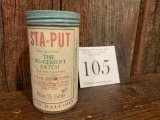 Sta-put The No_cement Patch For Balloon Tires 1920s/30s Advertising Item