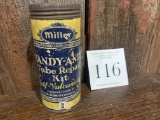 Antique Miller Handy-andy Tube Repaid Kit Advertising Tin