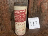 Hodgman No. 313 Universal Repair Kit Hodgman Rubber Co. Massachusetts Advertising Tin