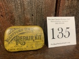 Rare Early 1900s The Hartford Tire Repair Kit By The Hartford Rubber Works Co.