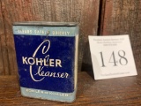 Kohler Cleanser Advertising Tin