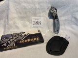 Schrade X Timer Knife Fixed Cleaver