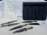 Set Of Six Throwing Knives Defender Xtreme