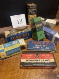 Large Lot Of Vintage Radio Tubes And Lamp Bulbs