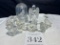 Large Group Of Glass Crystal Paperweight Figurines Angle Squirrel Horse