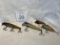 Four Antique Wooden Fishing Lures