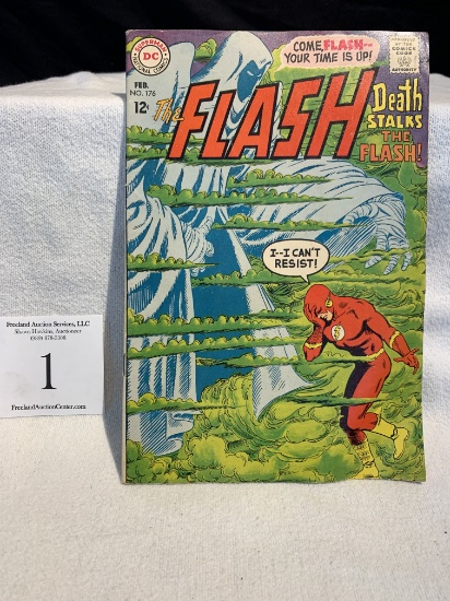 The Flash 1968 Feb. No 176 Superman Dc National Comics Comic Book