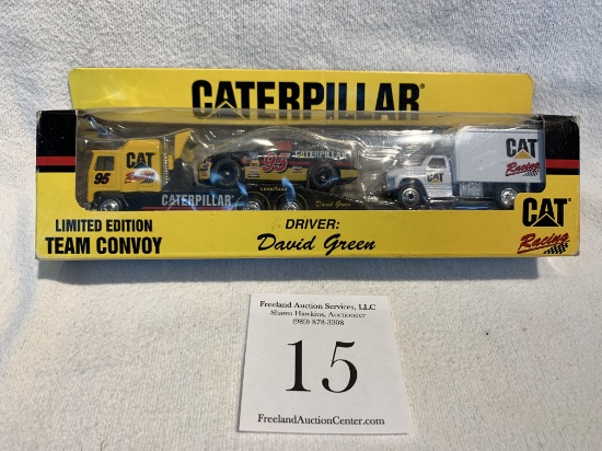 Vintage Caterpillar Limited Edition Team Convoy Cat Racing Nos David Green Driver