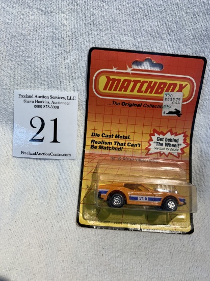 Vintage Nos 1983 Matchbox Racing Die Cast Car #60 Good Vibrations
