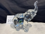 Gorgeous Waterford Crystal Elephant With Sticker Excellent Condition! Made In Ireland