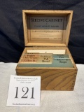 Recipe Cabinet By Fannie Merritt Farmer Author Of The Boston Cooking School Cook Book 1919 George Su